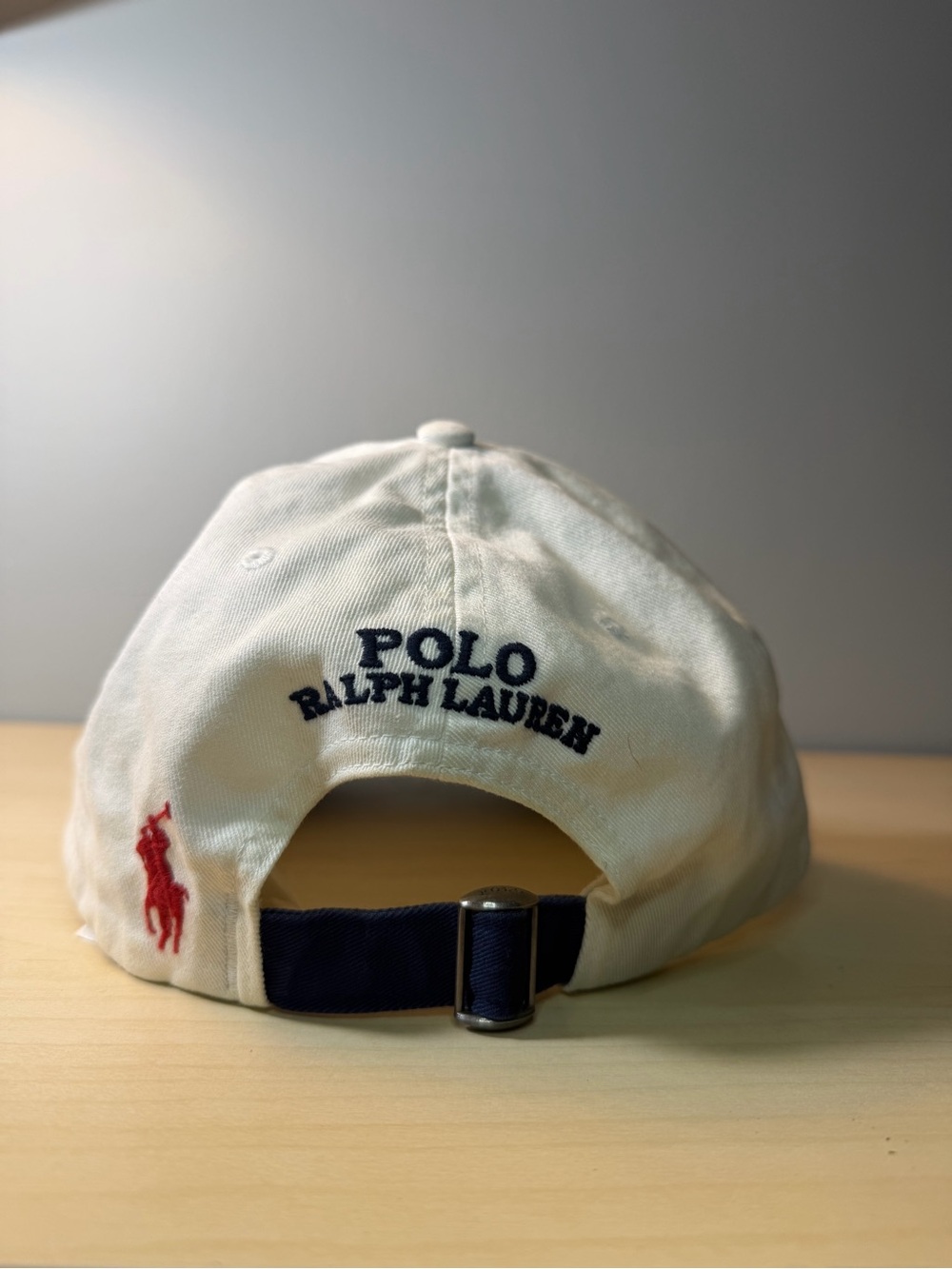 Polo by Ralph Lauren Yellow and Navy Label Cotton Hat - Picture 4 of 5